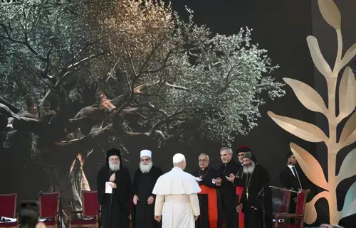 البابا من ساحة الشهداء لبنان رسالة سلام وأخوَّة